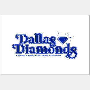 Classic Dallas Diamonds WABA Basketball 1979 Posters and Art